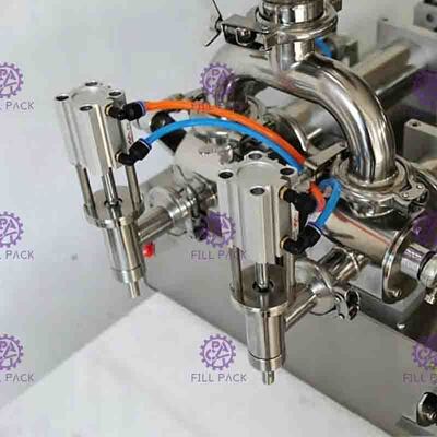 1000ml Semi Auto Pneumatic Liquid Paste Filling Machine