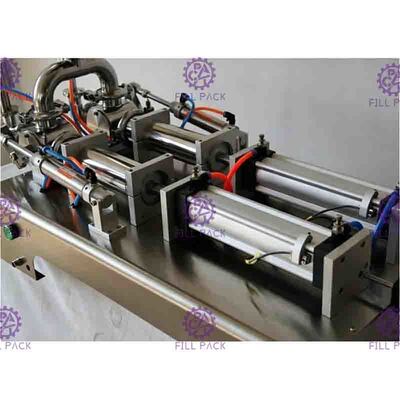 Semi Automatic Glass / PET Bottle Water Filling Machine For Honey
