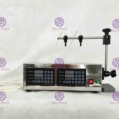 Electric Digital Control Liquid Filling Plant Semi Automatic 260BPH