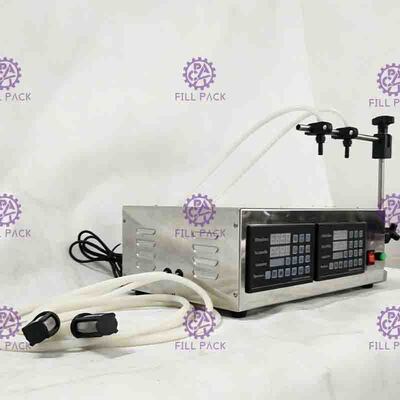 Electric Digital Control Liquid Filling Plant Semi Automatic 260BPH
