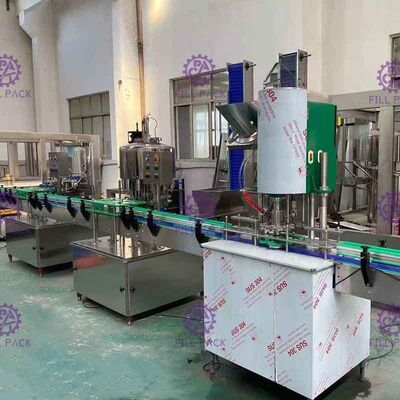 2000BPH Automatic 2L Pure Water Bottling Machine , Bottle Rinser Filler Capper