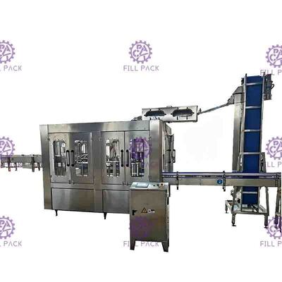 2L Monoblock Water Rinsing Filling Capping Machine PET Bottle Pure Drinking 0.5Mpa