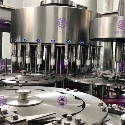 2L Monoblock Water Rinsing Filling Capping Machine PET Bottle Pure Drinking 0.5Mpa
