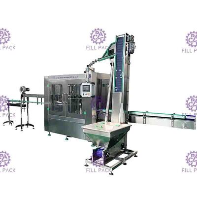 Small Scale Automatic Drinking Pure Water Filling Machine Line Plant For PET plastic Bottles