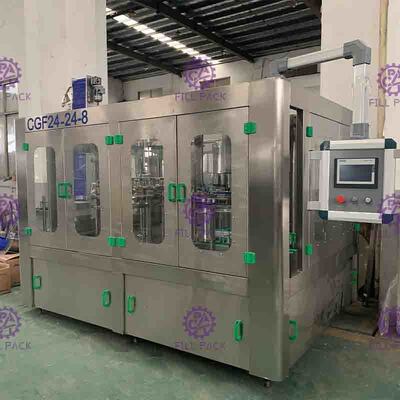 500ml / 1L / 2L PET Drinking Water 3 In 1 Monoblock Filling Equipment / Plant / Machine / System / Line
