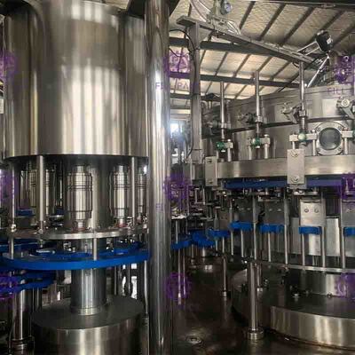 15000BPH 3 In 1 Monoblock Pure Drinking PET Bottle Water Filling Machine Producing Equipment Stainless Steel 304