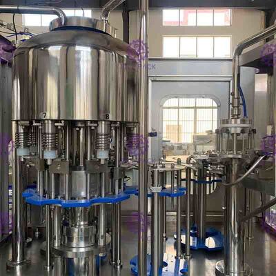 Non Soda 300BPH 2L Mineral Water Filling Line with high accuracy