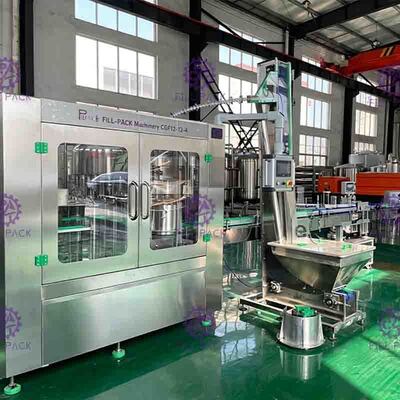 SGS 0.3L 4000BPH Automatic Mineral  Water Bottling Machine