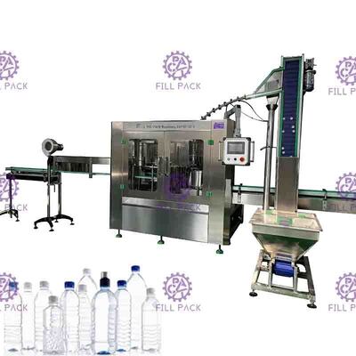 SGS 0.3L 4000BPH Automatic Mineral  Water Bottling Machine