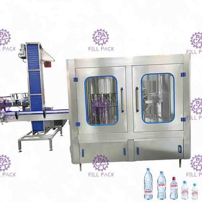 Small Bottle Automatic Water Filling Machine Monoblock
