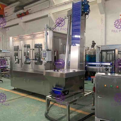 Full Auto Mineral Water Filling Machine 8000 Bottles Per Hour Speed