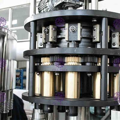 Industrial Monoblock Filling Machine Semi Automatic Soft Drink Bottling Equipment