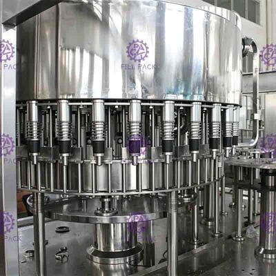 Industrial Monoblock Filling Machine Semi Automatic Soft Drink Bottling Equipment