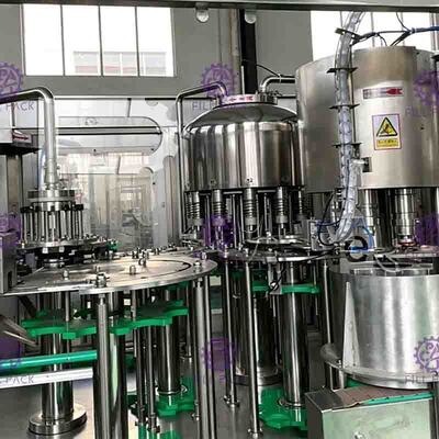 12 - 12 - 5 Monoblock 5L Liquid Filling Machines With Belt Lubrication Function