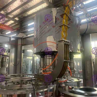 3.5kw Juice Filling Machine For Plastic Bottle 45mm Screw Capp