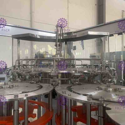 3.5kw Juice Filling Machine For Plastic Bottle 45mm Screw Capp