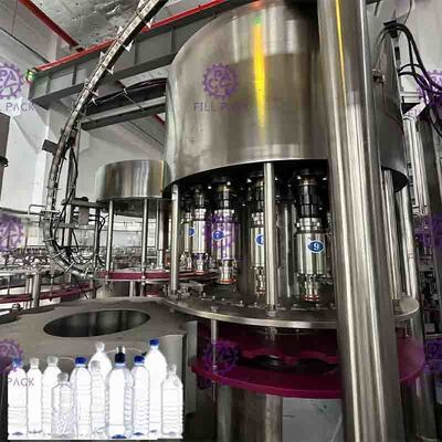 25000BPH Bottle Water Filling Machine With Siemens PLC And Two Pieces Construction