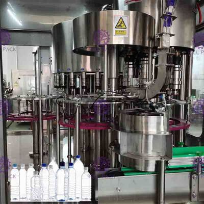 Monoblock Drinking Water Filling Machine , Washing Filling and Sealing 3 in 1