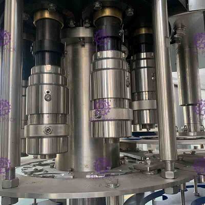 3-In-1  Drinking Water Filling Machine With PLC Control Monoblock 24 Heads