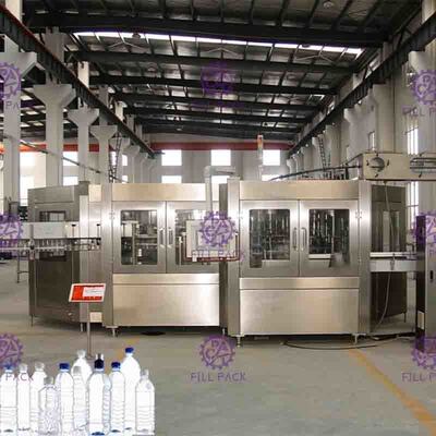 Large Capacity Bottled 3 In 1 Water Filling Machine 60 Heads Precise Process