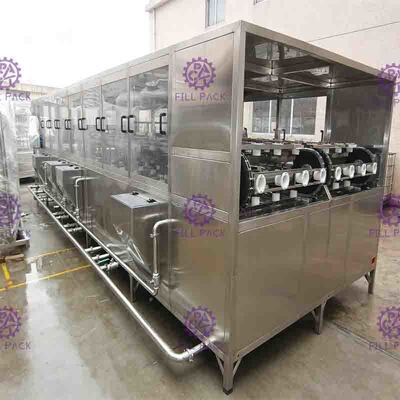 Automatic 1200BPH 5 Gallon Water Filling Machine / Line With Stainless Steel