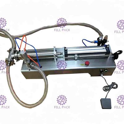 0.6mpa Single Head Pneumatic Paste Liquid Filling Machine
