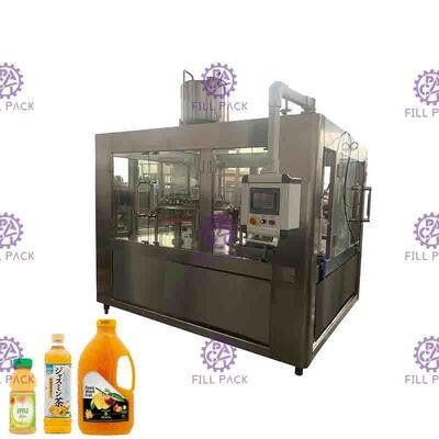 Monoblock 3 in 1 Hot Filling Machine suitable for juice bottling