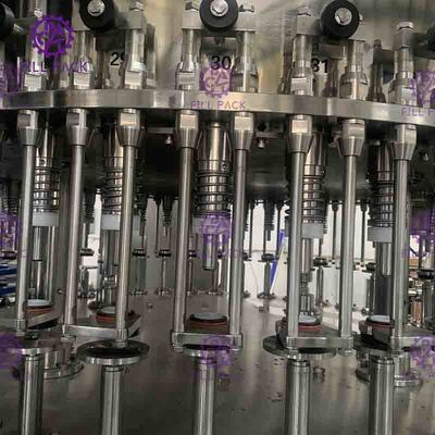 Glass Bottle Filler Machine Automatic Juice / Tea Bottling Filling Machine 6000 - 8000BPH