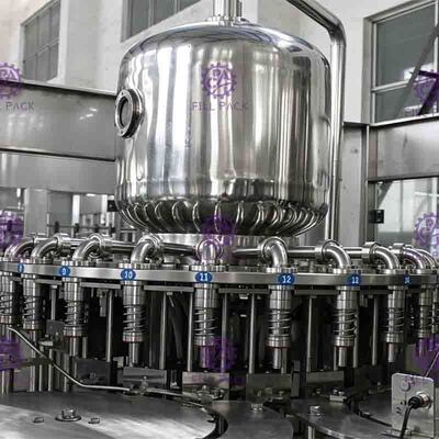 High Speed Hot Filling Machine Fruit Juice Filling And Capping Machines Volumetric Type
