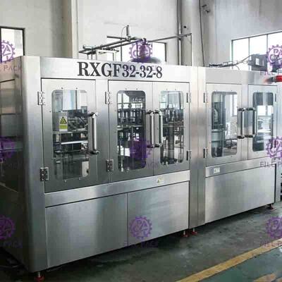 Industrial Auto Beverage Filling Equipment Plastic Bottle Filler Machine 3-in-1