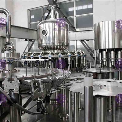 Industrial Auto Beverage Filling Equipment Plastic Bottle Filler Machine 3-in-1