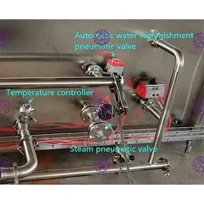 20000BPH Hot Filling Machine Automatic Pasteurizer Cooling Tunnel Equipment