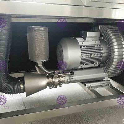 Automatic PET Air Knife Glass Bottle Drying Machine , Bottle Washer Sterilizer Dryer