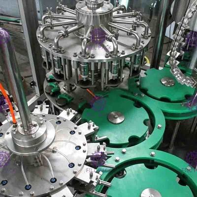 SUS316 contact parts Juice Filling Machine suitable for different size bottle changing