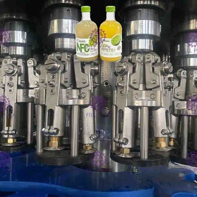 0.3L High Viscosity Concentrated Juice Filling Machine , Automatic Capping Machine