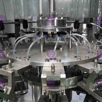 4.2Kw Full Automatic Non - Gas Juice Drink Filling Machine For Glass Bottle