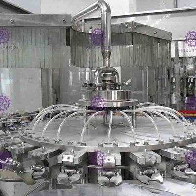 PLC auto control Juice Filling Machine with speed 6000BPH