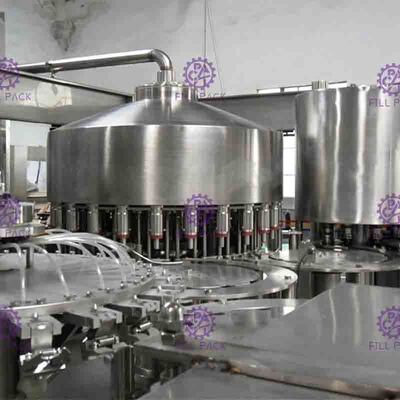 PLC auto control Juice Filling Machine with speed 6000BPH