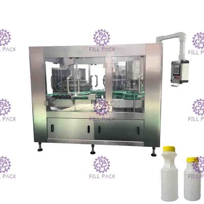 38mm Bottle Neck 12 Head Juice Filling Machine With Temperature Control