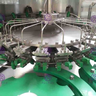 38mm Bottle Neck 12 Head Juice Filling Machine With Temperature Control