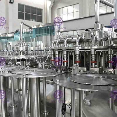 SUS304 2L Plastic Bottle Fruit Juice Packing Machine 4000BPH With Homogenizer