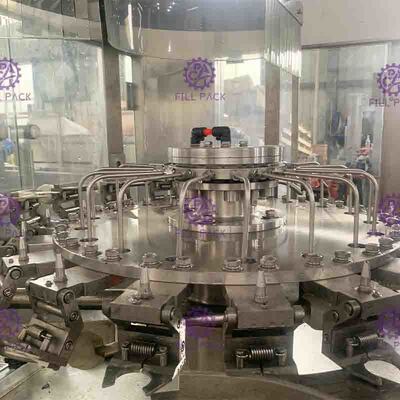 10000BPH 330ml Mango Juice Bottle Packing Machine 4 Spraying Position