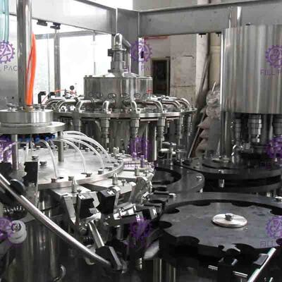 Tea Drink Juice Filling Machine Industrial Soft Drink Bottling Equipment With SGS