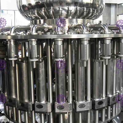 Plastic Bottle Fresh Juice Filling Machine PLC Control With Touch Screen