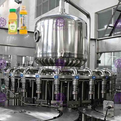 Plastic Bottle Fresh Juice Filling Machine PLC Control With Touch Screen