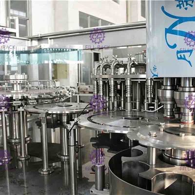 PLC Control Tea Filling machine Magnetic Capping For PET Bottle