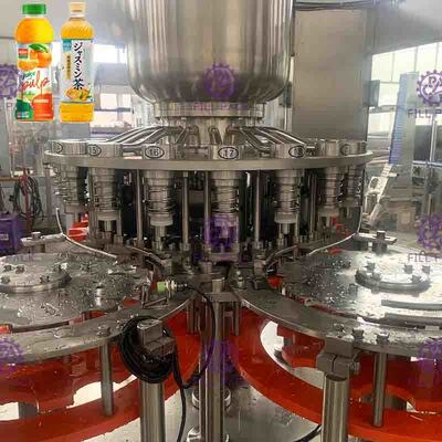 Apple Orange Pulp Pulpy Grain Granule Juice Bottling Machine / Equipment / Plant / Unit / System / Line