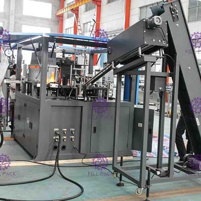 Two Cavity 0.1-2L PET Bottle Blowing Machine For Juice Processing Line