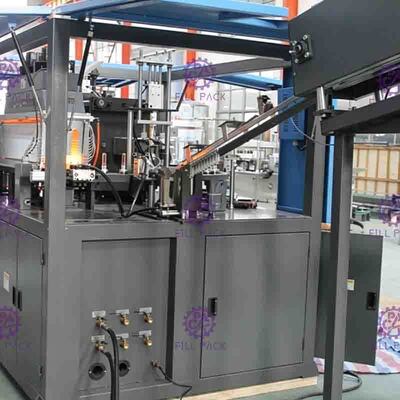 Two Cavity 0.1-2L PET Bottle Blowing Machine For Juice Processing Line