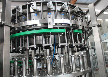 Carbonated Water Juice Wine PET Plastic Glass 3 In 1 Monobloc Bottling Machine / Equipment / Line / Plant / System